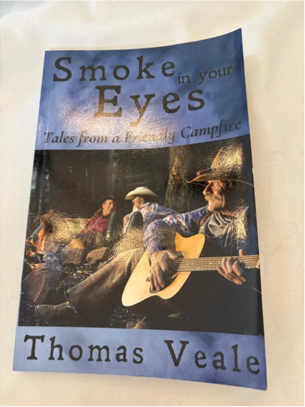 Smoke in Your Eyes by Thomas Veale Book One Size Blue Brown #E83